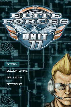 Elite Forces - Unit 77 (USA) (En,Fr,De,Es,It) (Rev 1) screen shot title